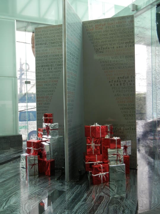 Weihnachtliche Deko Hotel Le Meridien Bangkok