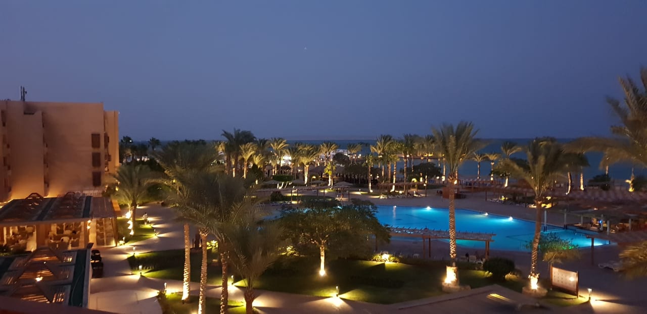 Ausblick Continental Hotel Hurghada