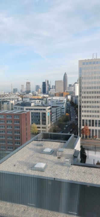 Ausblick Radisson Blu Hotel Frankfurt