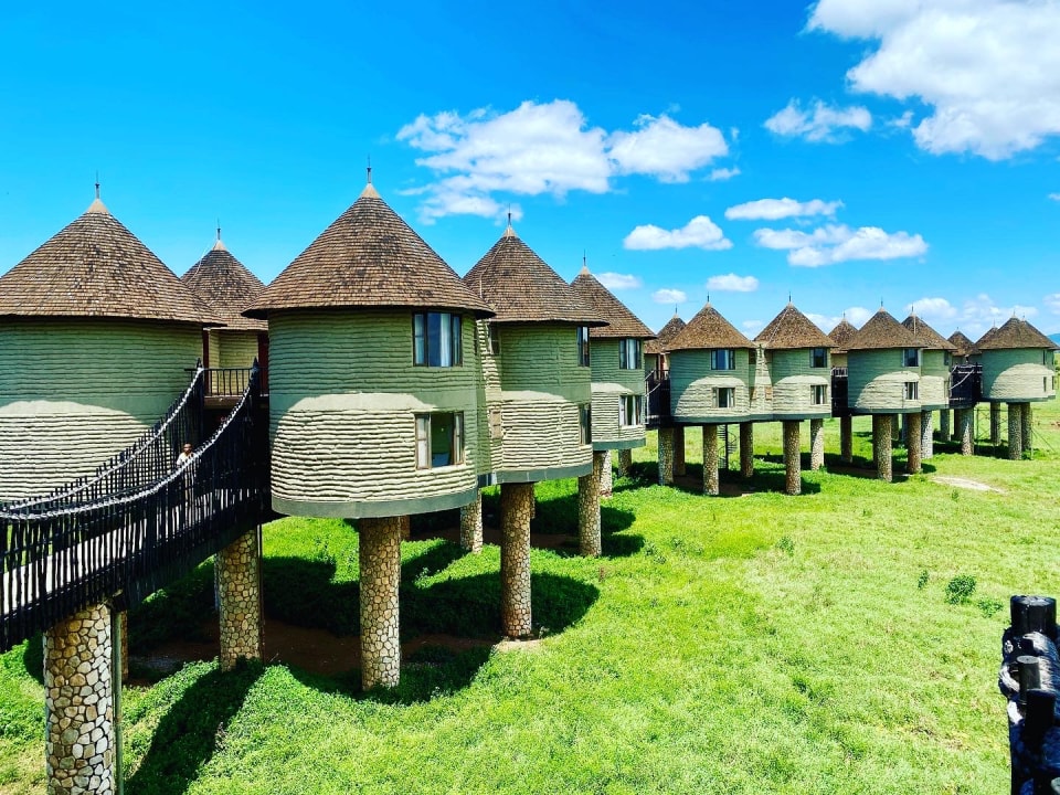 Außenansicht Salt Lick Safari Lodge