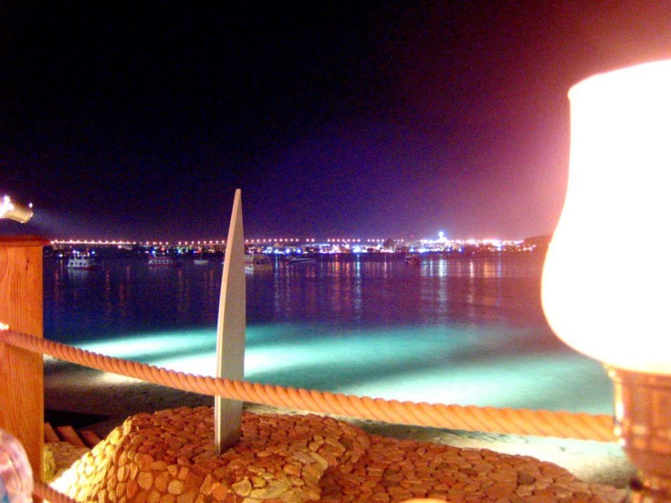 Ausblick am Abend Lido Sharm Hotel