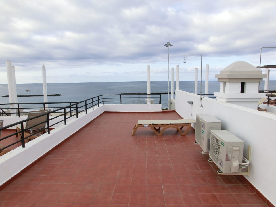 Dachterrasse, hinten La Gomera Los Olivos Beach Resort