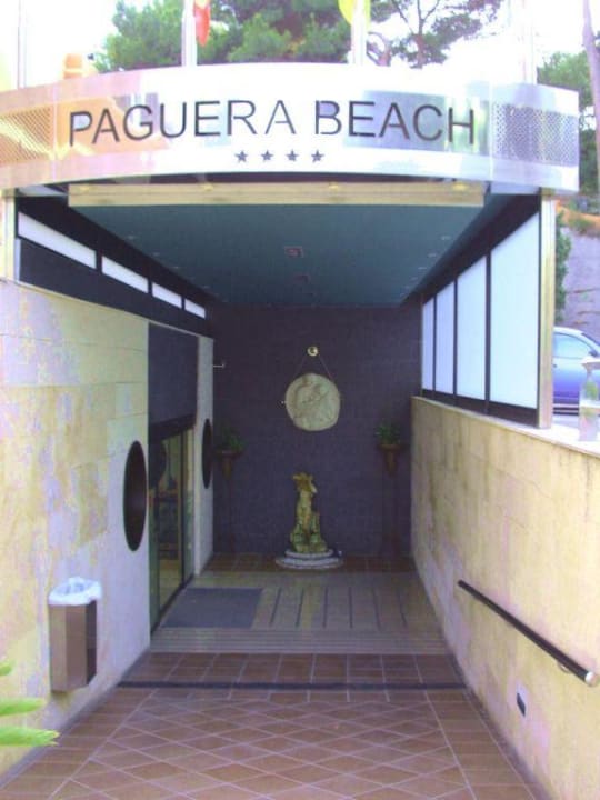 Hoteleingang Hotel Aparthotel Paguera Beach