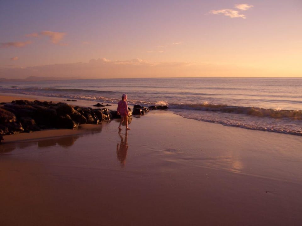 Am Strand unterwegs in Richtung Süden Club Jandia Princess