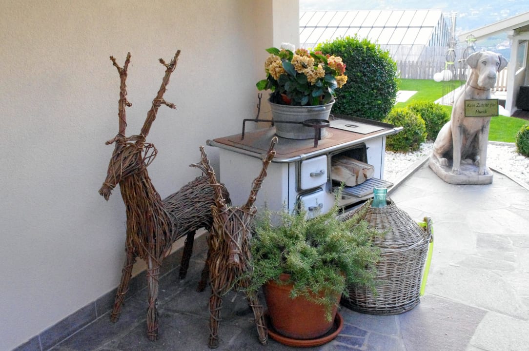 Eingang zum Garten Apartmenthotel Ritterhof Suites & Breakfast
