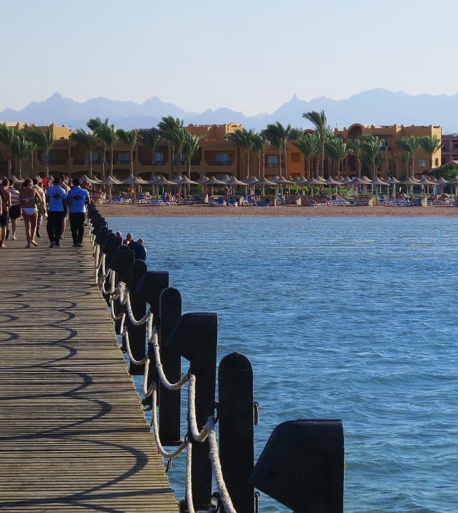  Zum Schnorcheln am Ende des Steges Stella Beach Resort & Spa Makadi Bay