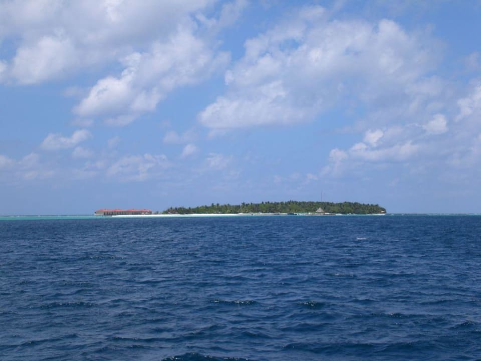 Anfahrt auf SIV Summer Island Maldives