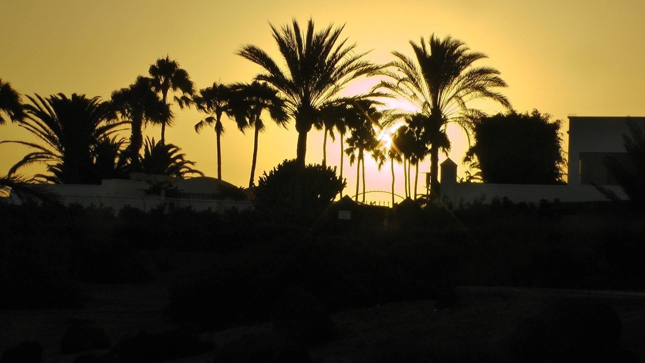 Sonnenuntergang  Hotel Riu Palace Maspalomas Adults Only