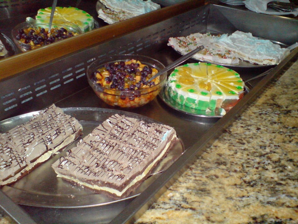 Kuchenbuffet Hotel Slavuna