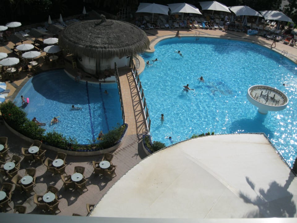 La vue de notre chambre BG Hotel Rei del Mediterrani Palace