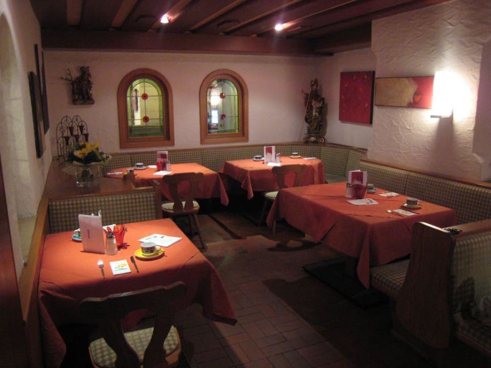 Frühstück/Abendessen Bike-Hotel Conrad