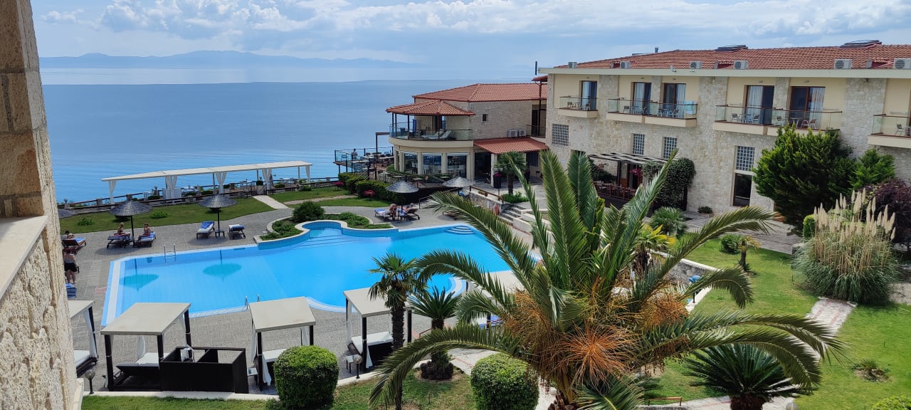 Ausblick Blue Bay Halkidiki