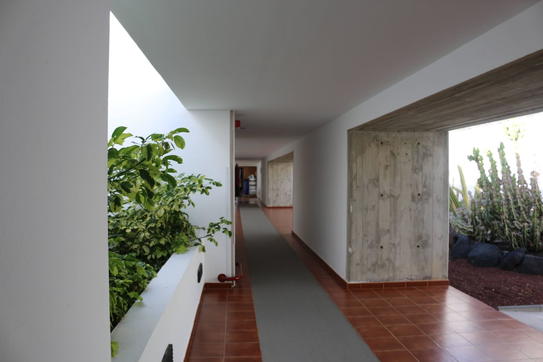 Vor unserem Zimmer Hotel Costa Calero