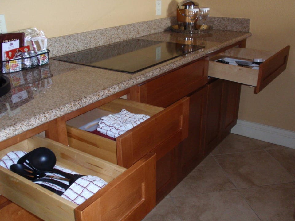 Gutes Inventar in der Küche Residence Inn by Marriott St. Petersburg Treasure Island