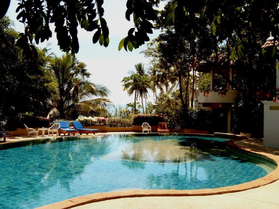 Oberer Poolbereich The Fair House Beach Resort