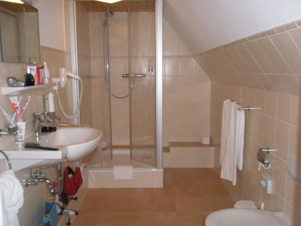 Badezimmer Hotel Hof Tütsberg