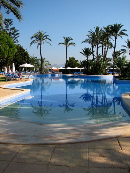 Ein Teil der Poolanlage GPRO Valparaiso Palace & Spa