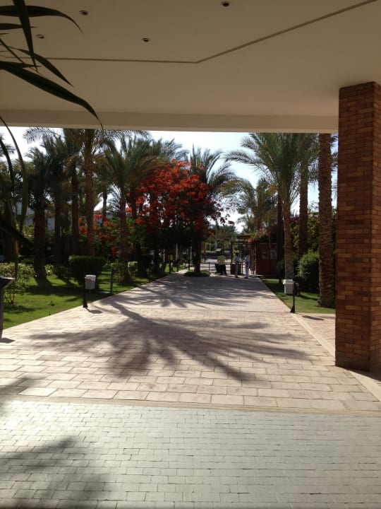 Von der Lobby zum Ausgang Ghazala Beach