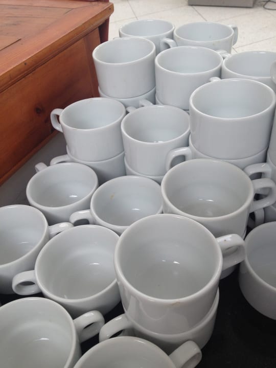 Tassen und Teller Hotel Sangho Club Zarzis