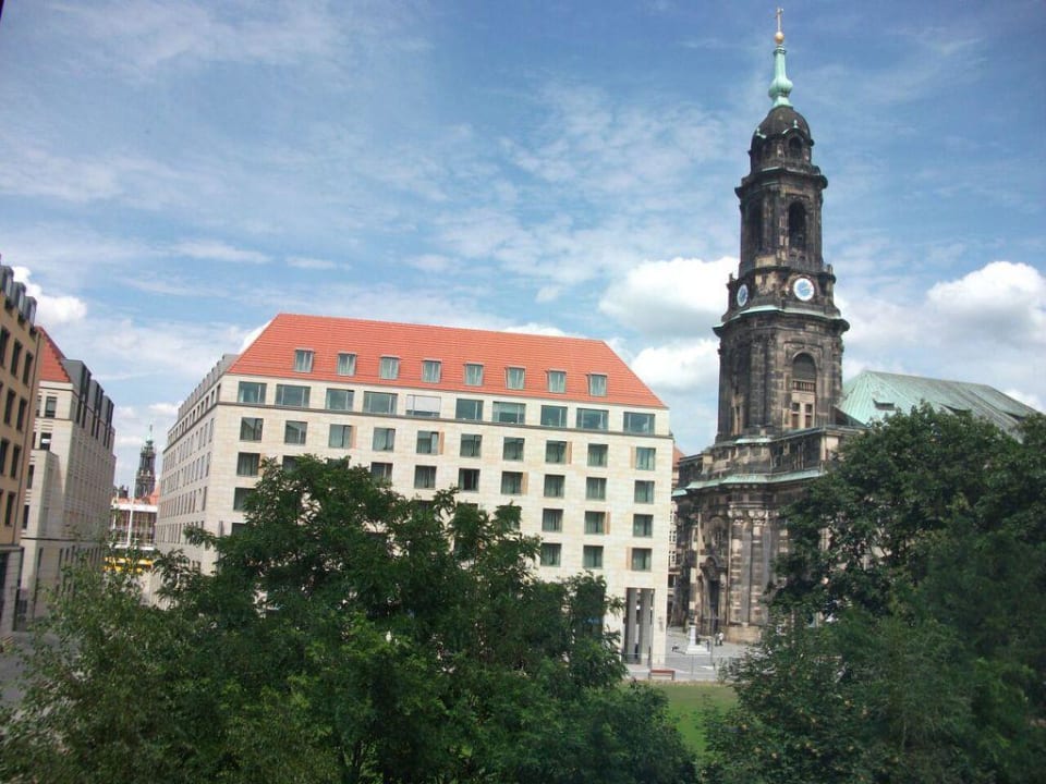 Blick aus dem Zimmer Premier Inn Dresden City Zentrum