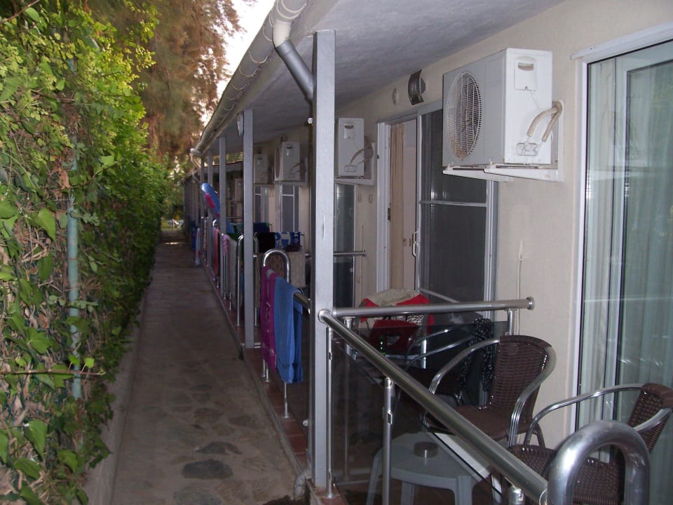 Zugang zu etlichen Doppelzimmern Seher Kumköy Star Resort & Spa