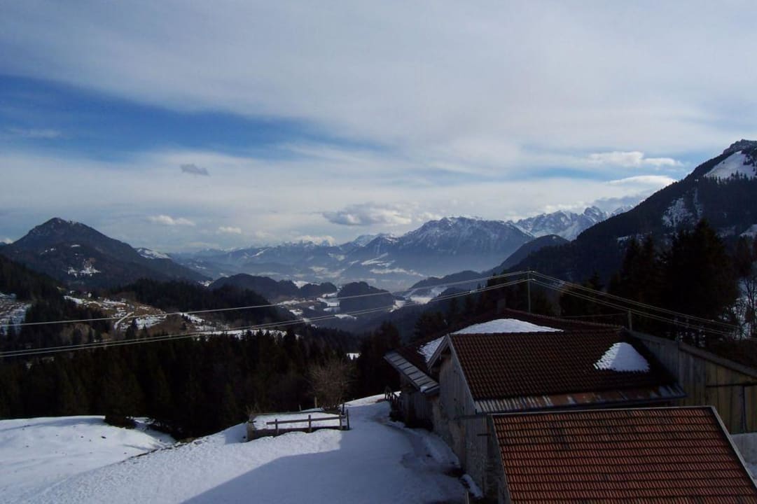 Blick vom Balkon Almgasthof Grafenherberg