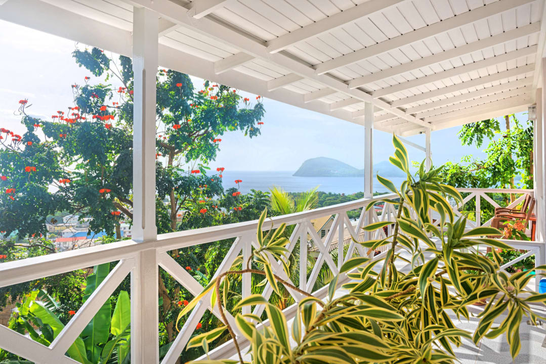 Ausblick Hotel The Champs