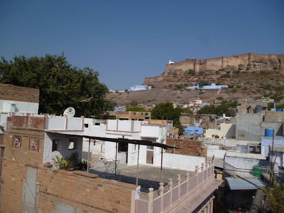 Widok na Fort Hem Guest House Jodhpur