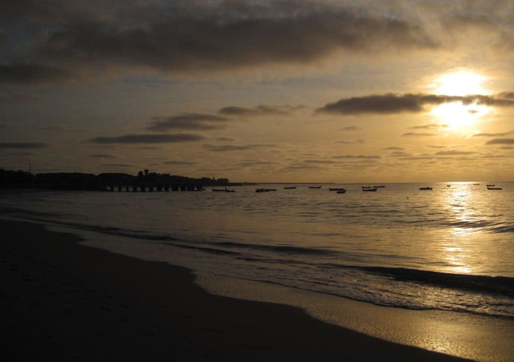 Meer (Blick zum Fischersteg) Hotel Morabeza