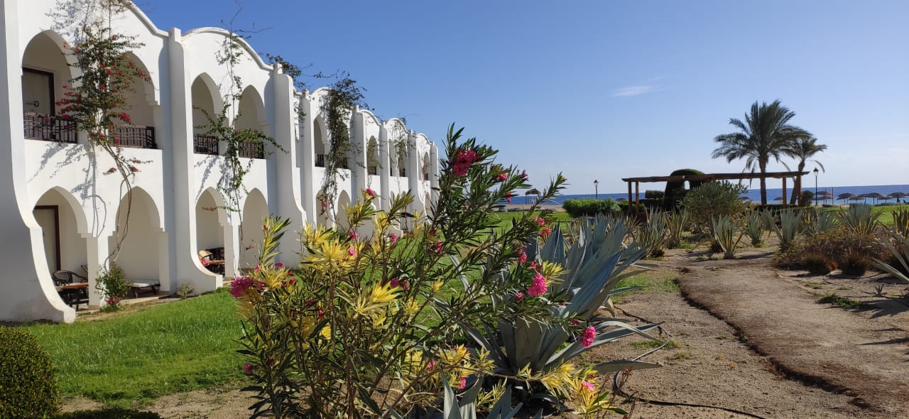 Außenansicht Hotel Gorgonia Beach Resort