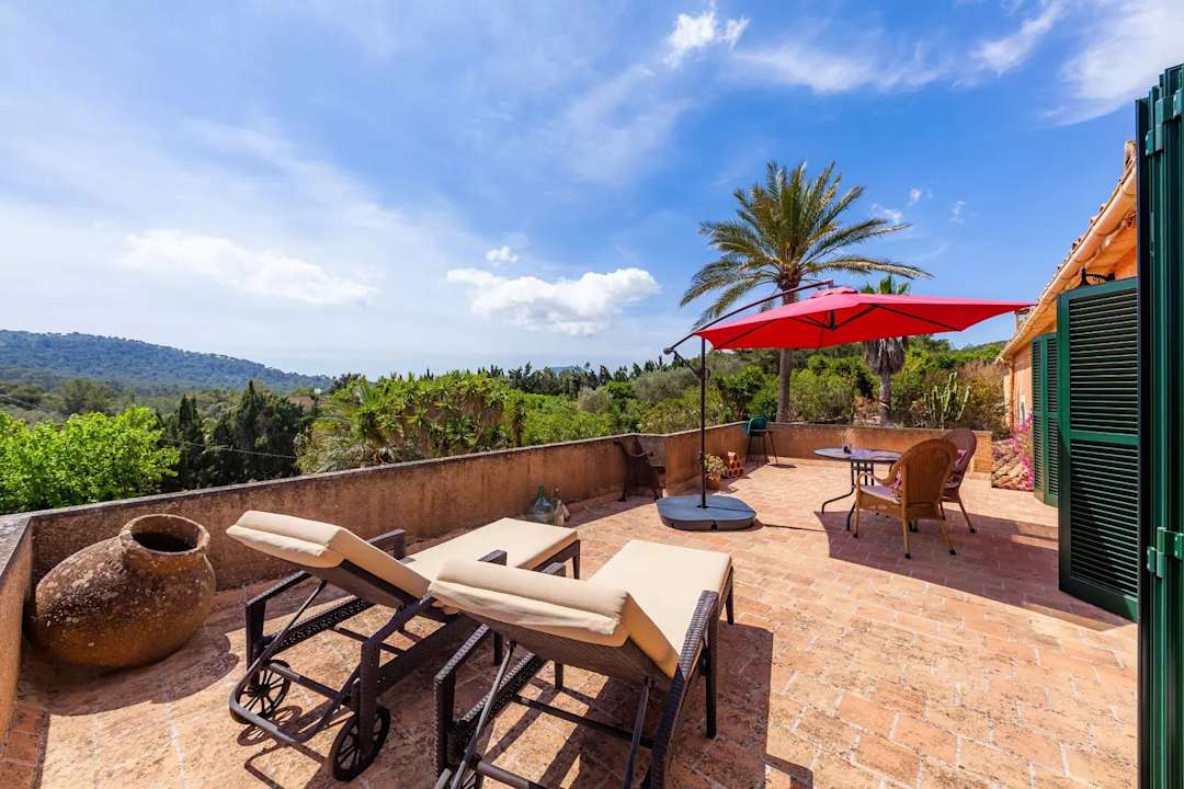 Außenansicht Finca Oase Can Negre