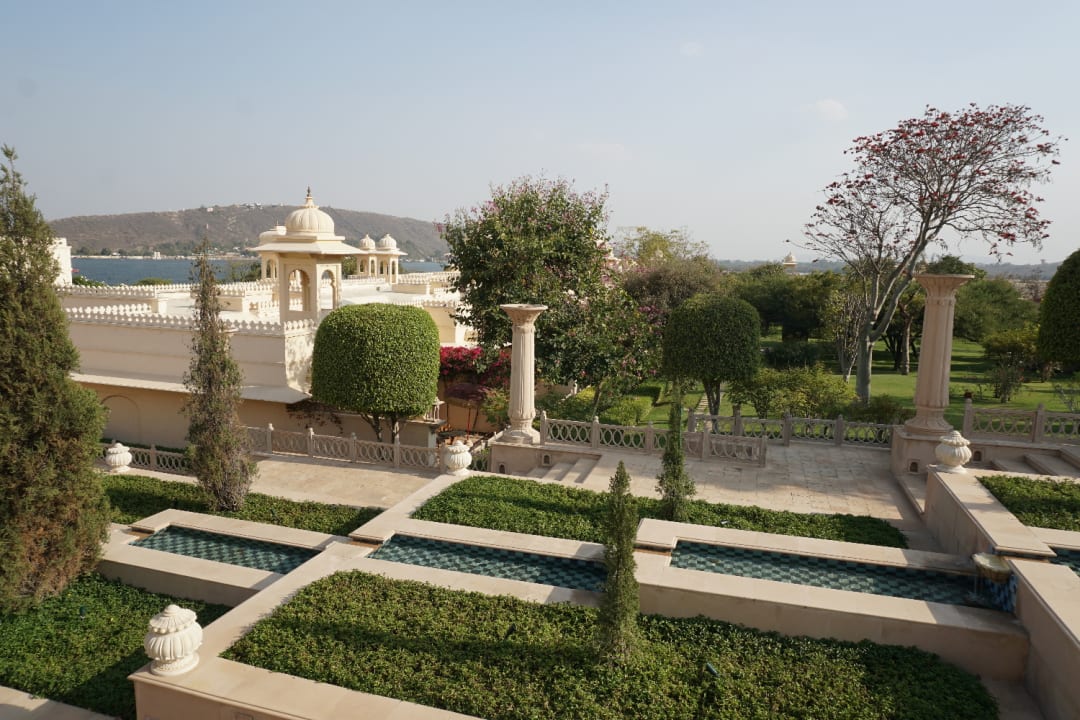 Gartenanlage The Oberoi Udaivilas Udaipur
