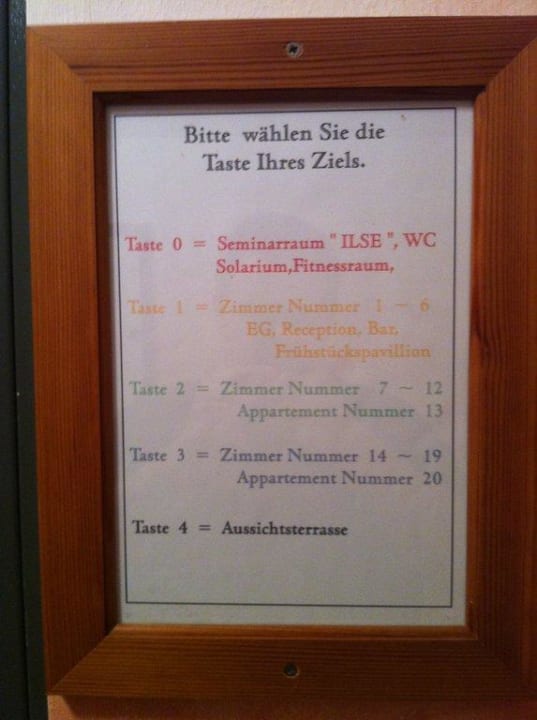 Stockwerke Hotel Garni Der Marienhof