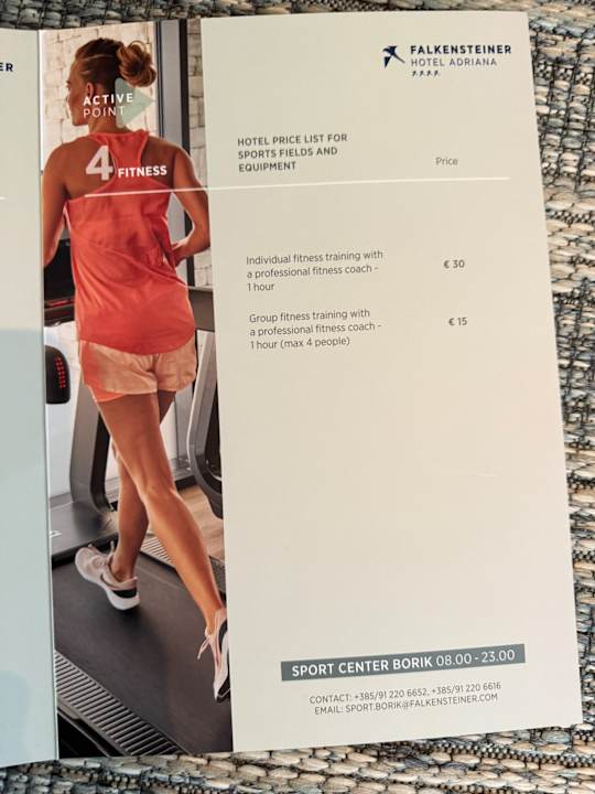 Sport & Freizeit Falkensteiner Hotel Adriana