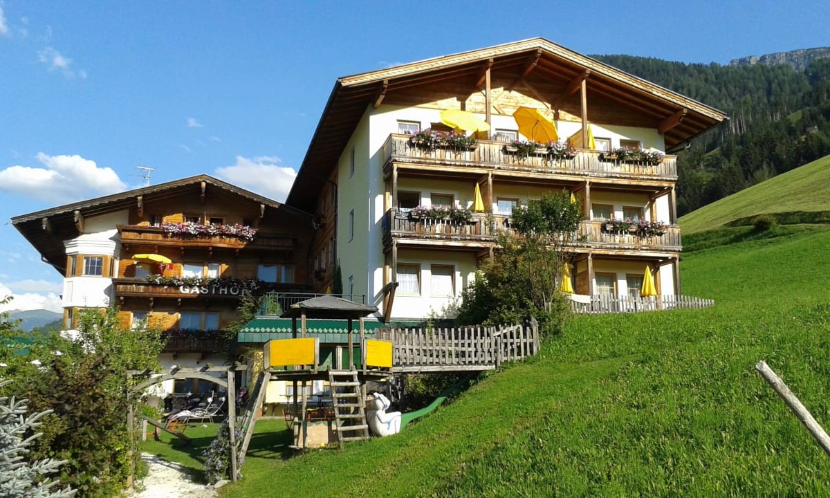 Oben rechts unser Zimmer Hotel Jörglerhof