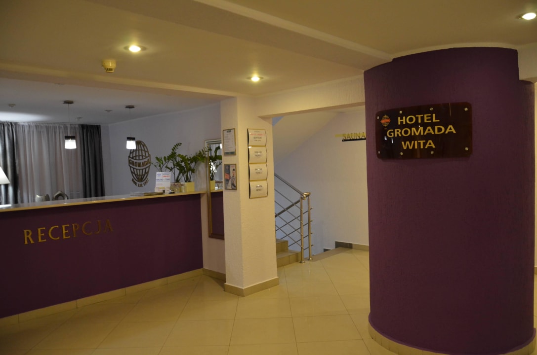Recepcja Hotel Gromada Poznan
