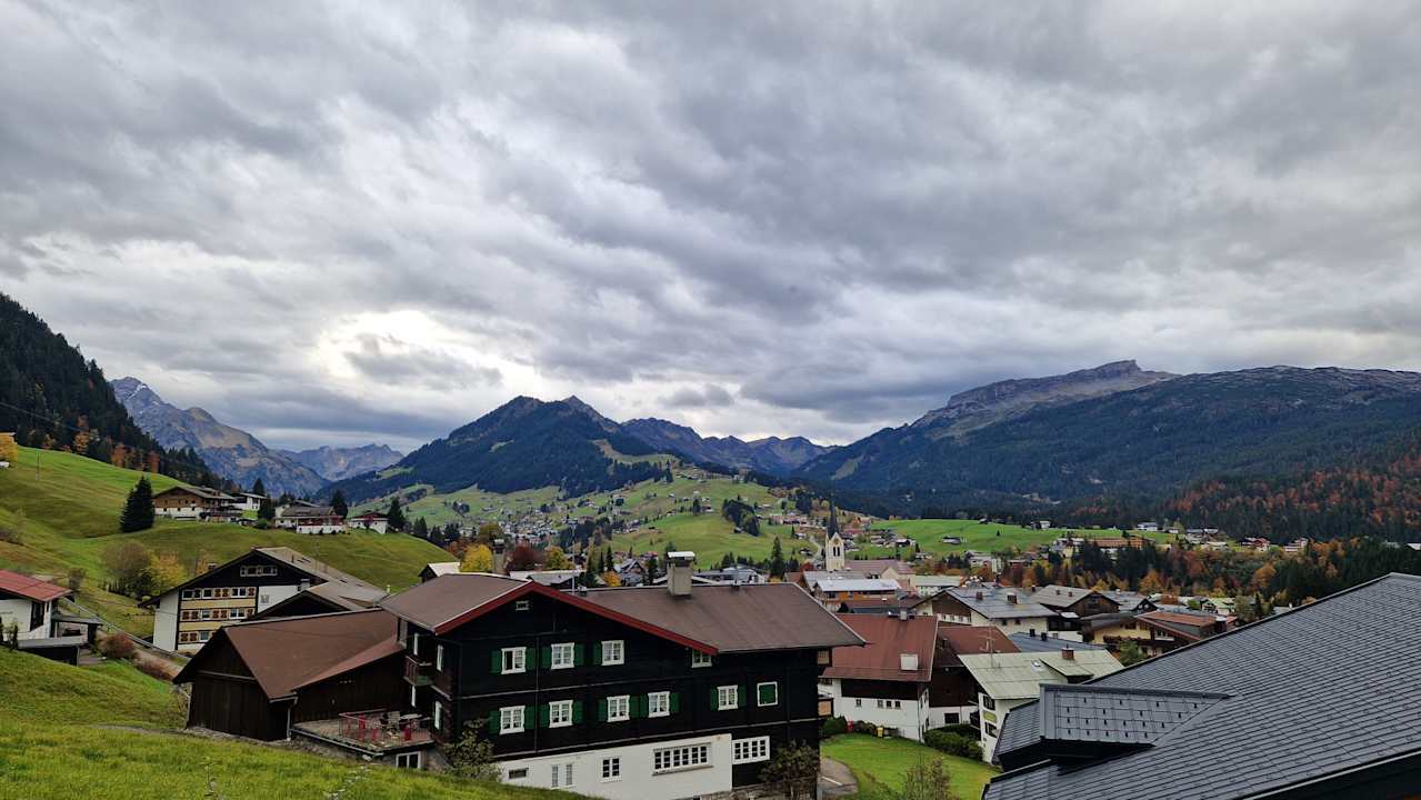 Ausblick Gästehaus Alpina
