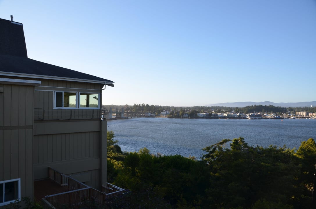 Blick nach Florence Best Western Hotel Pier Point Inn