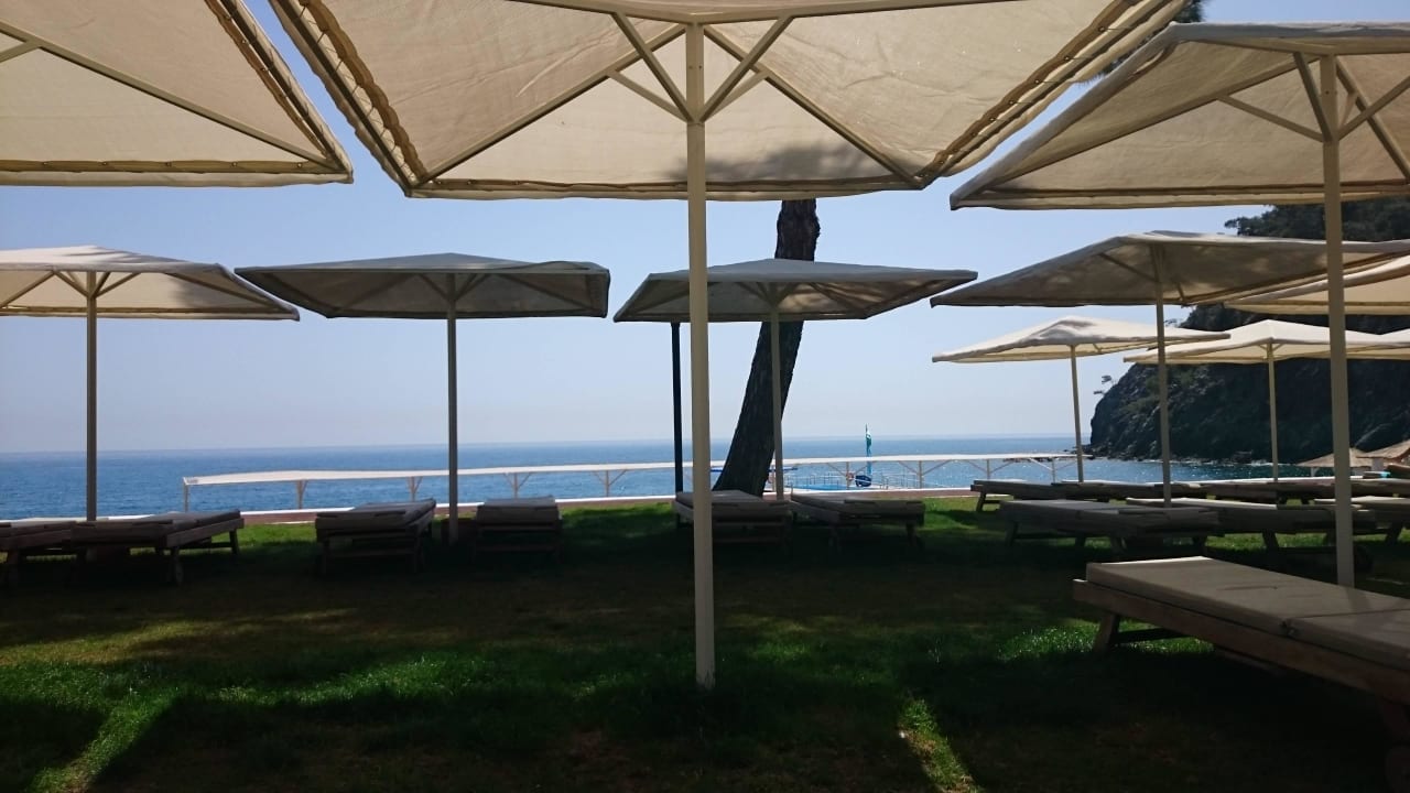 Blick auf das Meer  ROBINSON ÇAMYUVA