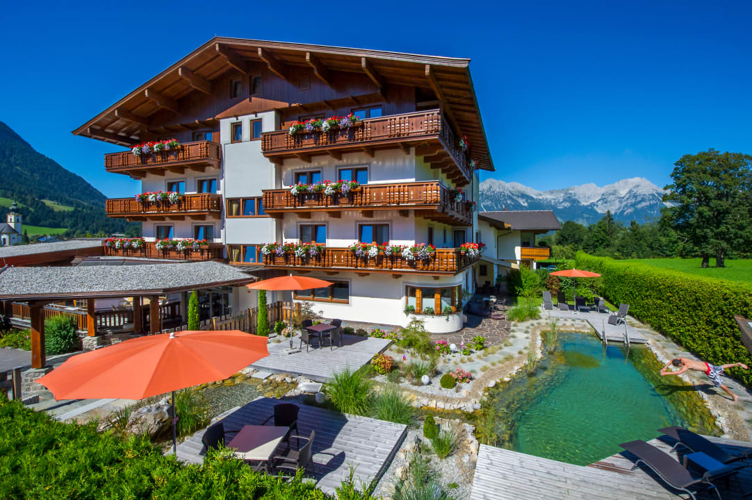 Außenansicht Aparthotel Bergland