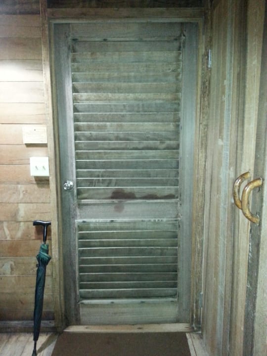 Unser Umbrella! Sehr wichtig! Hotel Jungle Bay Resort & Spa