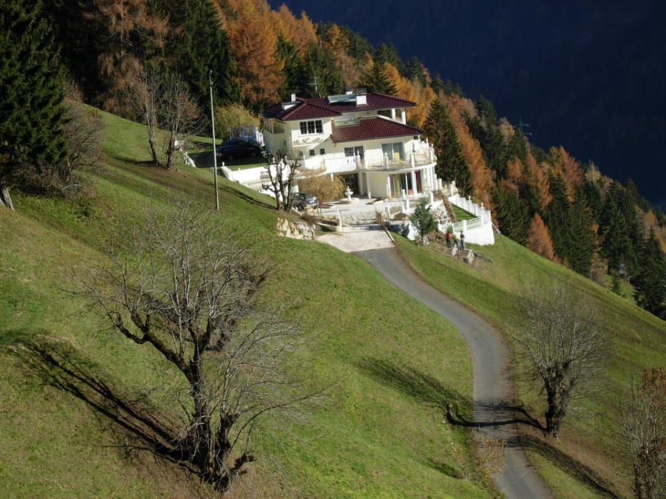 Landpalais von oben Das Land-Palais