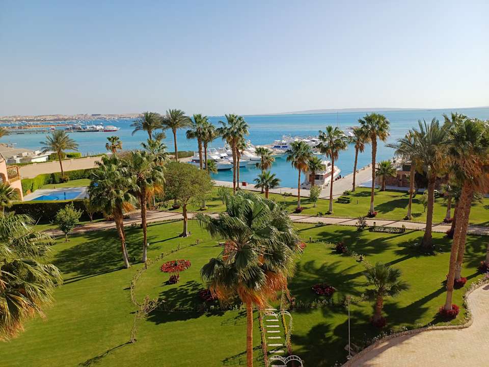 Ausblick Continental Hotel Hurghada