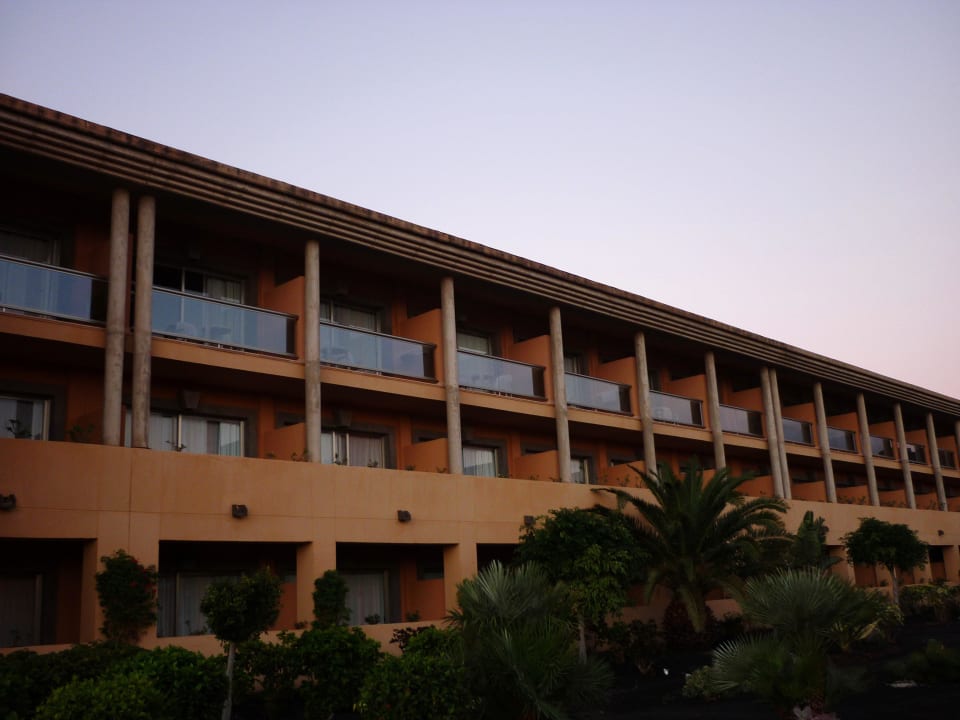 Ansicht auf unser Zimmer oberster Stock Iberostar Selection Fuerteventura Palace