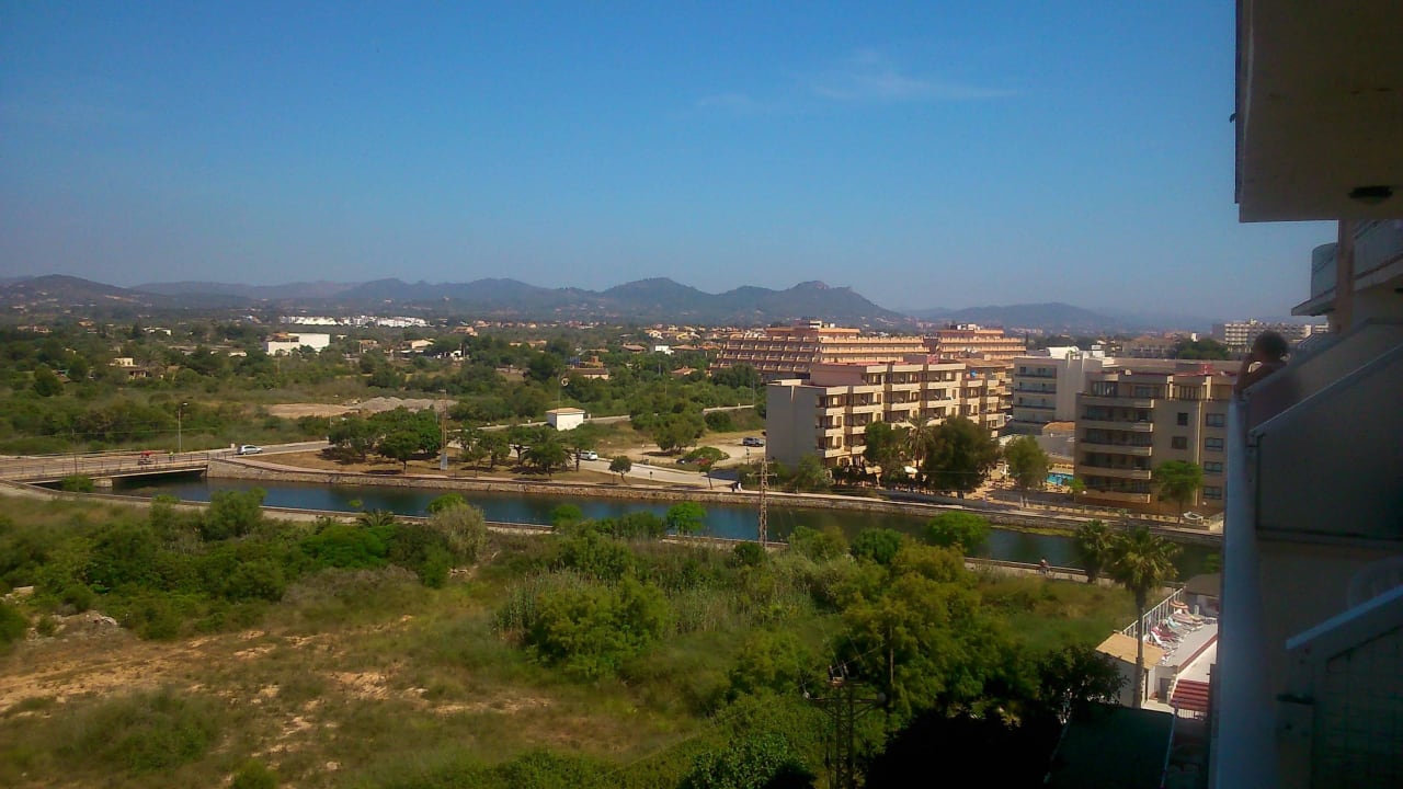 Widok na tyly hotelu  Hotel Playa Moreia