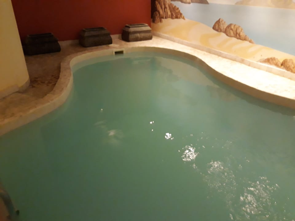 Saunapool total milchig! allsun Hotel Los Hibiscos