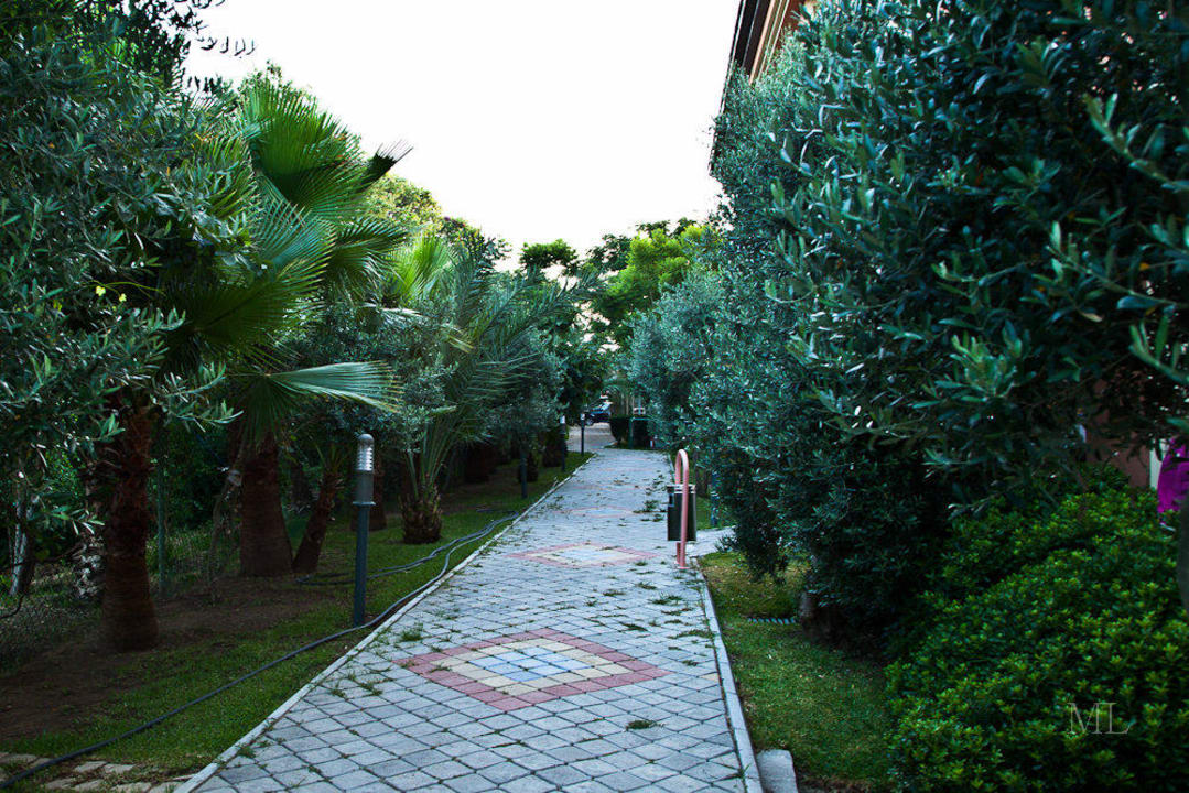 Gartenseite Hotel Orfeus Park