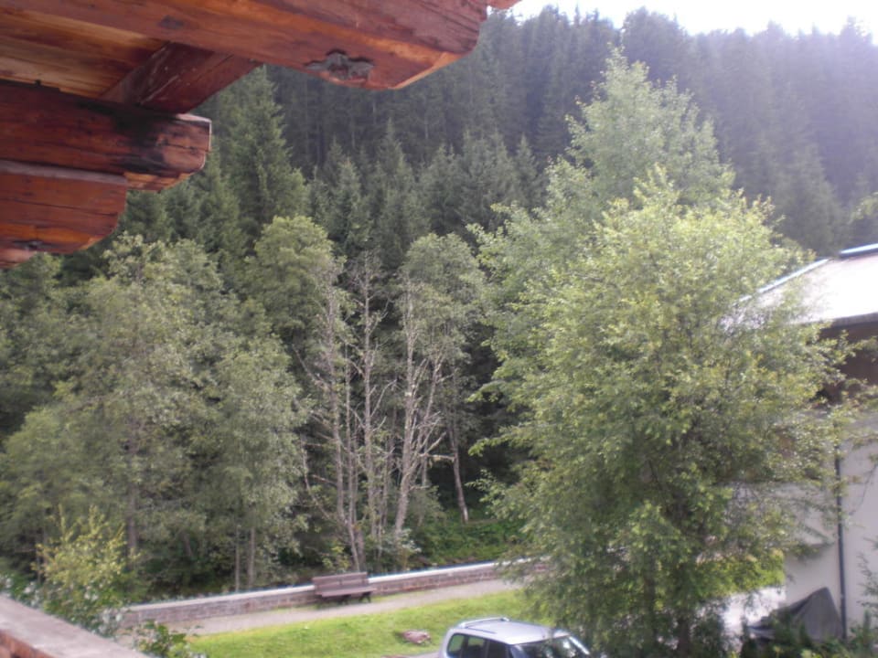 Blick vom Balkon Hotel Mitterhof