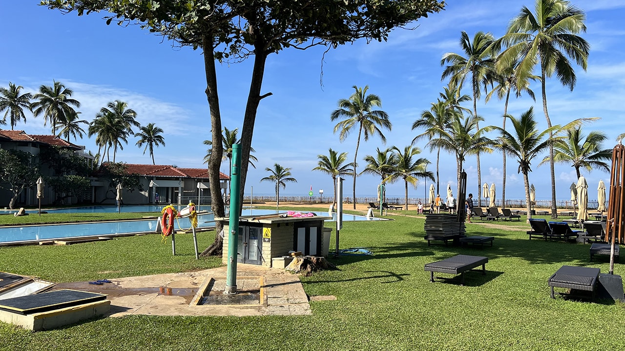 Gartenanlage Club Hotel Dolphin