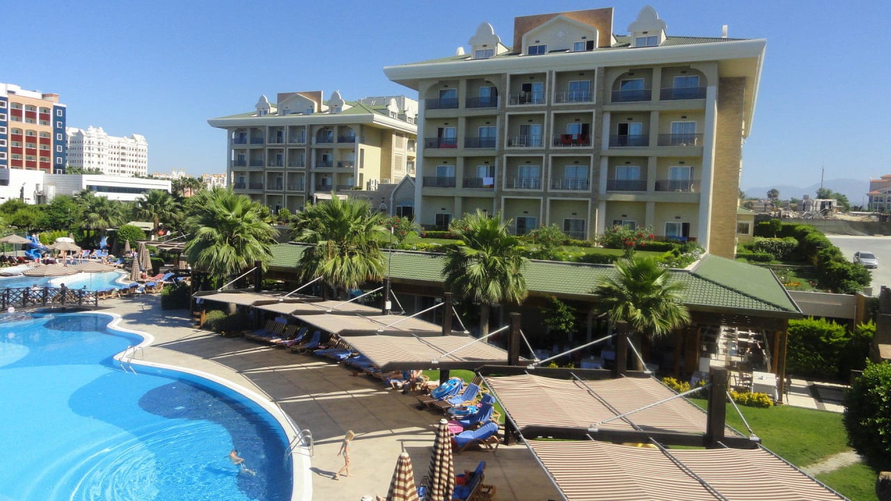 Ansicht vom Rutschenturm Adalya Resort & Spa - Adults Only